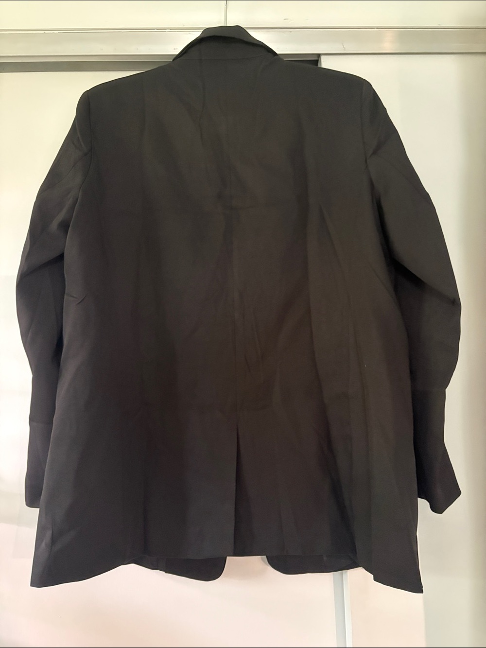 NWT Merokeety size large Women’s Black Tailored Blazer Jacket - Picture 3 of 5